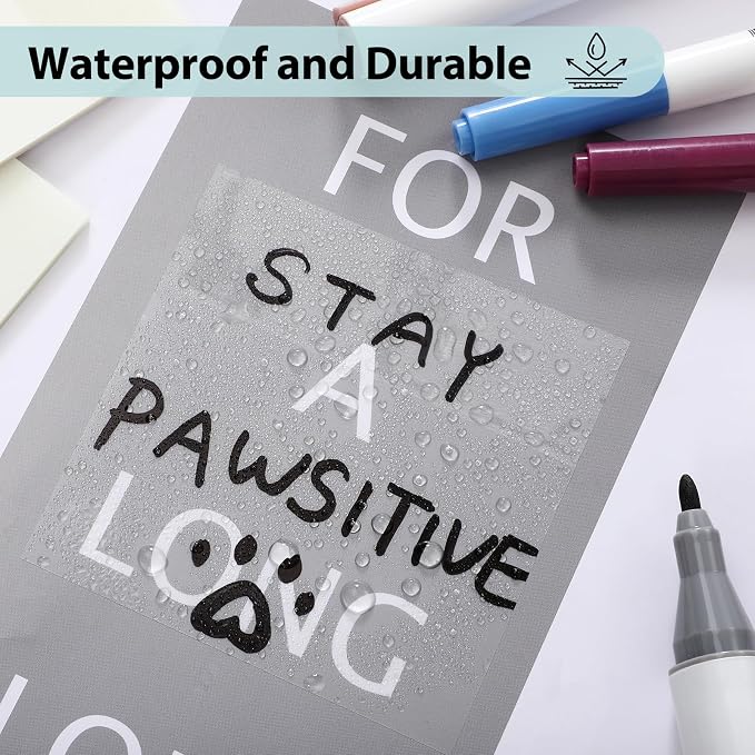 Transparent Sticky Notes - 3x3 inch Clear, Waterproof Translucent Notes for Annotation - 300 Sheets (Pack of 2)