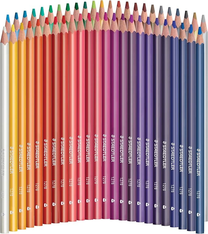 STAEDTLER Triangular Color Pencil, 12pcs