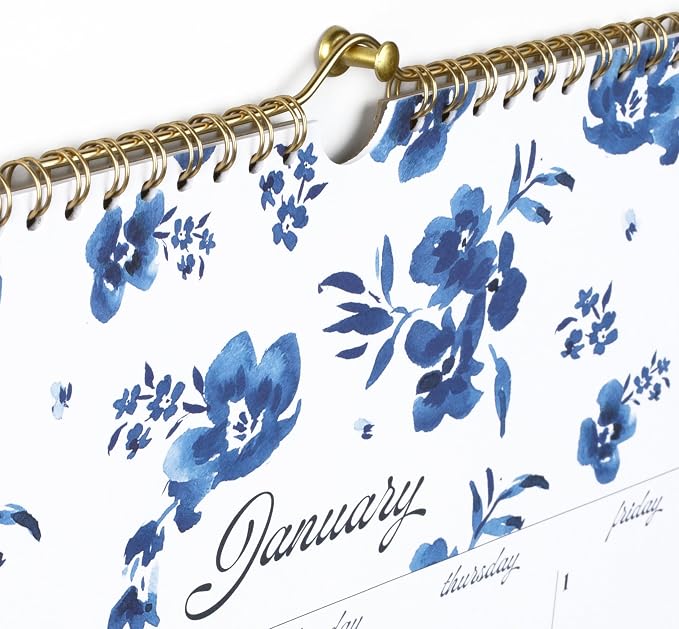 Mead Cambridge 2027 Wall Calendar, Monthly, 15" x 12" Planner, Cherrywood Lane, Everly Floral (CL23-707-27)