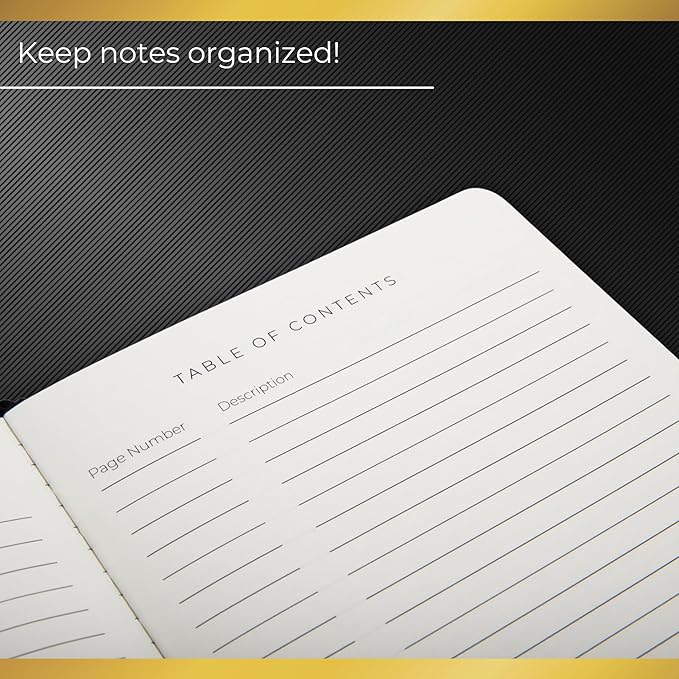 Realizations Journaling Notebooks with Pen Holder | Lined Notebook | 222 Pages Notebook Journal with 100 GSM Paper | Journal Notebooks for Work
