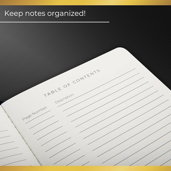 Realizations Journaling Notebooks with Pen Holder | Lined Notebook | 222 Pages Notebook Journal with 100 GSM Paper | Journal Notebooks for Work