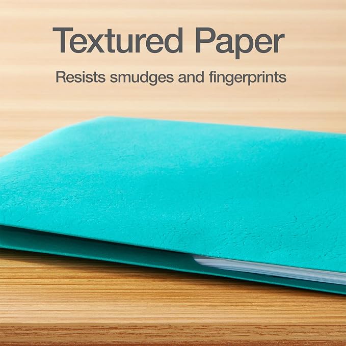 Oxford 2 Pocket Folders, 25 Pack, Tropical Colors, School Value Pack | Each folder holds 100 letter size sheets. Sturdy covers hold up in backpacks all year. Easy to color code. Made in the USA.