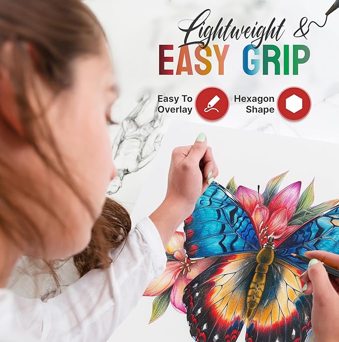 Black Widow Colored Pencils For Adults Perfect For Coloring Books