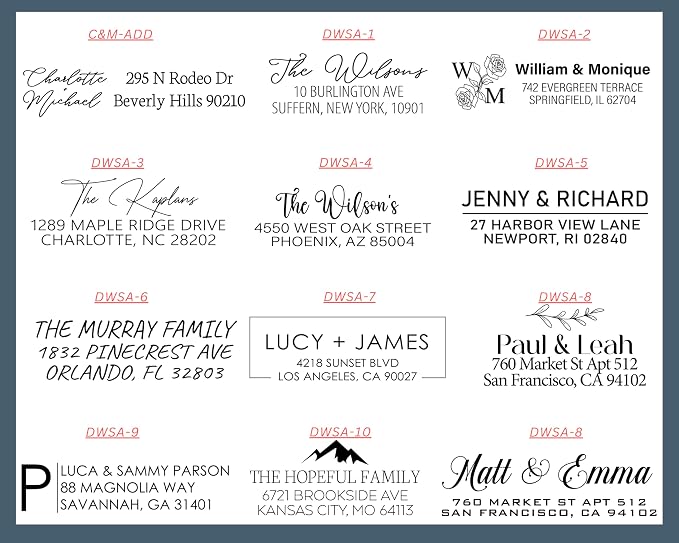 Personalized Return Address Labels - Custom Address Stickers on Rolls (250-500 Labels) (Business)