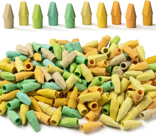 Mr. Pen- Pencil Erasers Toppers, 1000 Pack, Colorful, Latex Free, No Smudge | Mr Pen Erasers for Pencils