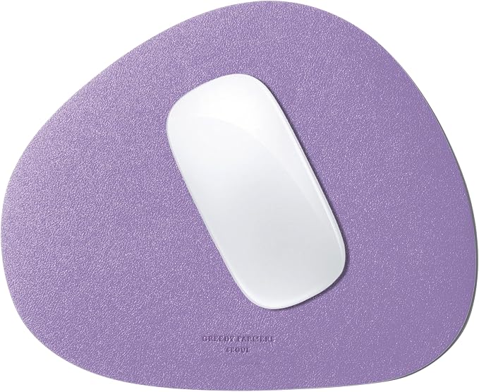 GREEDY FARMERS Mouse pad, Non-Slip Washable Waterproof Computer Mouse pad (Lavender Purple)