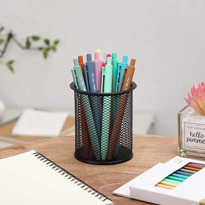 Mr. Pen- Retractable Gel Pens, 12 Pack, Assorted Color Ink | Fine Point 0.7mm, Fast Dry, Smooth Writing, Cute Pens for Drawing, Writing Planner and School Supplies