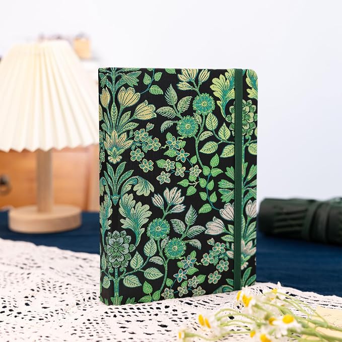 TIEFOSSI Lined Journal Notebook for Women Men, A5 Journals for Writing | 100gsm 316 College Ruled Pages Diary, Thick Paper, Perfect for Office & Home School Supplies, 8.4 X 5.8 In