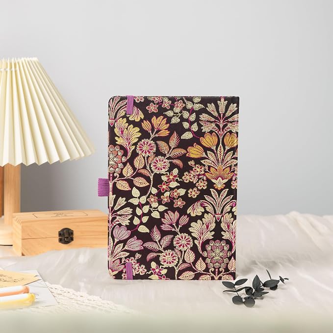 TIEFOSSI Lined Journal Notebook for Women Men, A5 Journals for Writing | 100gsm 316 College Ruled Pages Diary, Thick Paper, Perfect for Office & Home School Supplies, 8.4 X 5.8 In