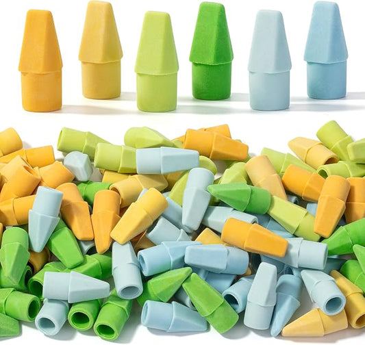 Mr. Pen- Pencil Erasers Toppers, 120 Pack, Colorful, Latex Free, No Smudge | Mr Pen Erasers for Pencils