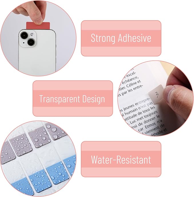 Mr. Pen- Sticky Index Tabs, 240 Pcs, Vibrant Sticky Tabs for Notebooks | Page Markers, Page Tabs for Binders, Page Tabs Sticky Tabs for Books, Notebook Tabs, Book Sticky Tabs for Notebooks