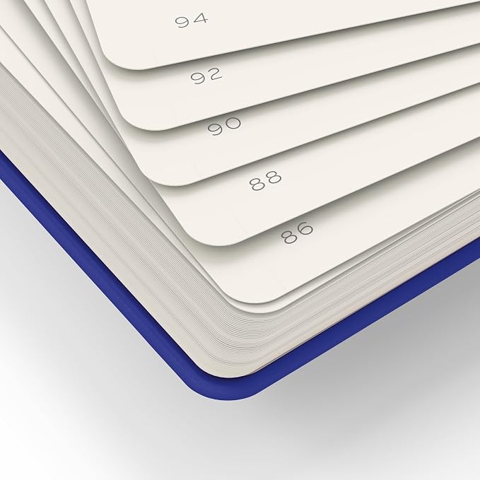 LEUCHTTURM1917 - Notebook Hardcover Medium A5-251 Numbered Pages for Writing and Journaling (Ink, Ruled)