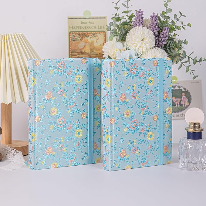 TIEFOSSI Dotted Journal Notebook for Women Men, A5 Journals for Writing | 160gsm 190 Pages Thick Paper Diary, Perfect for Office Journaling,Planning,&Sketching,School Supplies, 8.4 X 5.8 In
