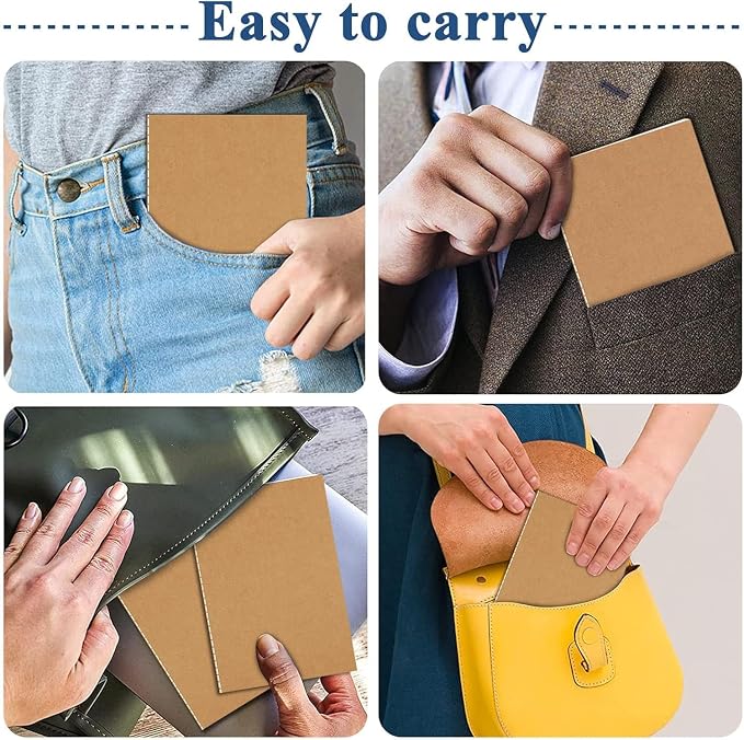 24 Pack Small Notebook, 3.5x5" 36 Lined Page Pocket Notebook Journals Bulk | Brown Mini Notebook Soft Cover Kraft Note Pads Small Journal for Kids for Party Favors Church Gifts Writing Drawing