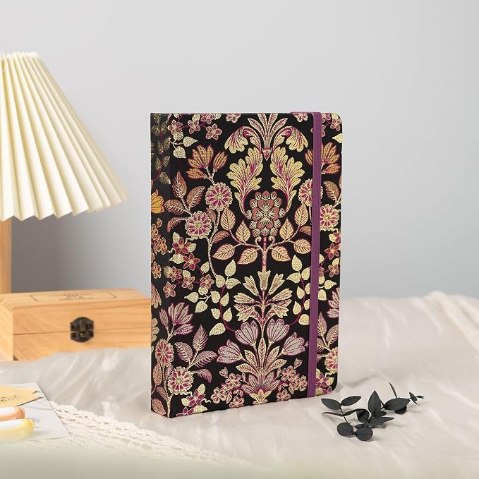 TIEFOSSI Lined Journal Notebook for Women Men, A5 Journals for Writing | 100gsm 316 College Ruled Pages Diary, Thick Paper, Perfect for Office & Home School Supplies, 8.4 X 5.8 In
