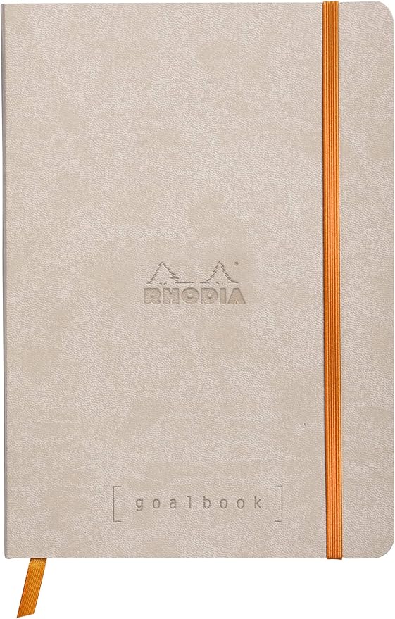 Rhodia Goalbook Journal, A5, Dotted - Beige