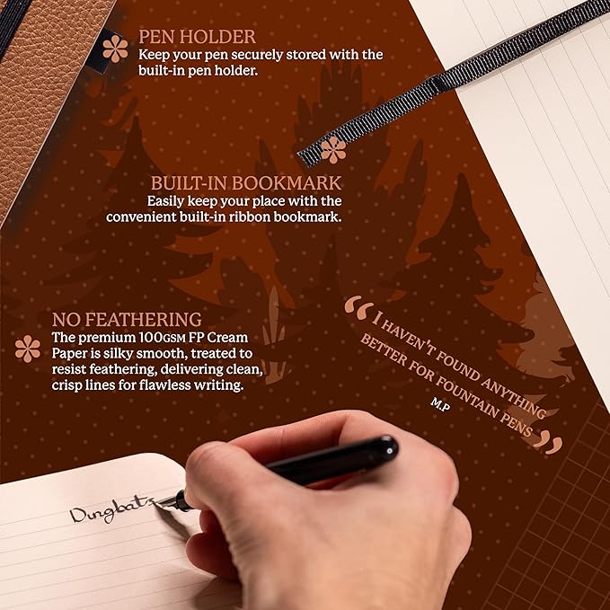 A5+ SC Brown Bear Dotted