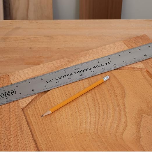Stainless Steel Center Finding Ruler. Ideal