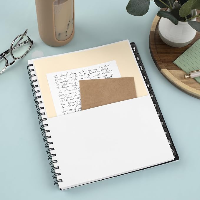 Mead Cambridge 2027 Planner, Weekly & Monthly, 15-Month Oct-Dec, 8.5" x 11", Aralia (1806-905-27)