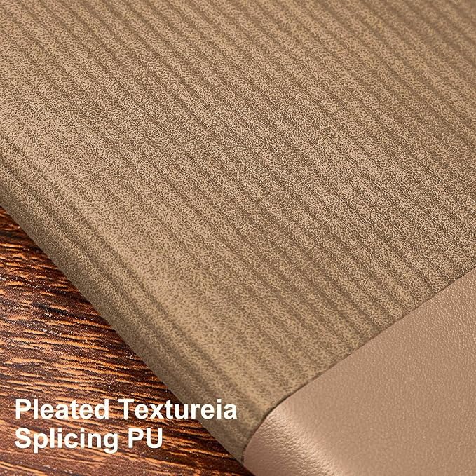Lined Journal Notebook for Work College Ruled Note Book7.2" x 9.6" B5 PU Leather Daily Journaling 160 Pages for Women Men Writing Home School Supplies Business (Khaki)