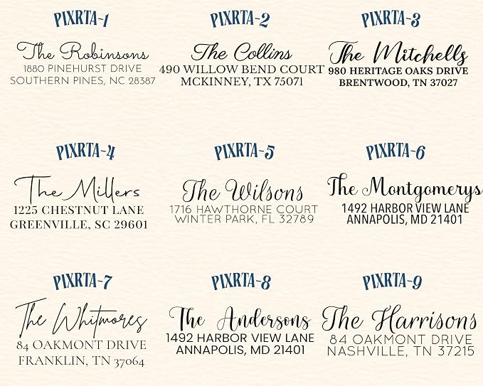 Personalized Return Address Labels - Custom Address Stickers on Rolls (250-500 Labels) (Business)