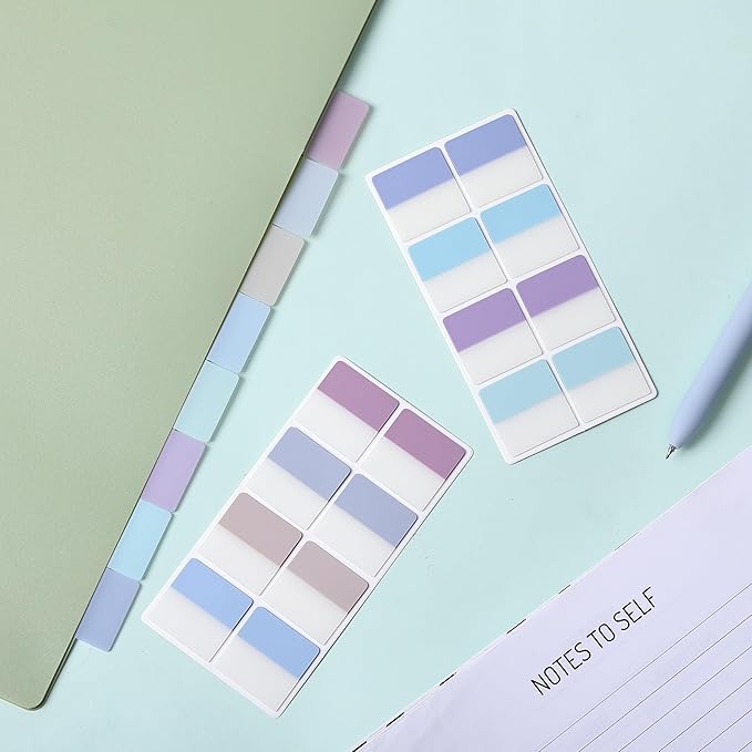 Mr. Pen- Sticky Index Tabs, 240 Pcs, Pastel Sticky Tabs for Notebooks | Page Markers, Page Tabs for Binders, Page Tabs Sticky Tabs for Books, Notebook Tabs, Book Sticky Tabs for Notebooks