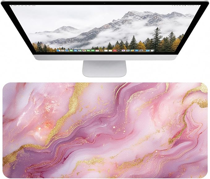 Desk Pad, Desk Matt for Desktop, Keyboard Mats for Desk, Large Desk Mat | Cork Desk Mat, Mouse Pads for Desk, Desk Pad Mat, Large Mouse Pad for Desk, Keyboard Mat, Computer Mats for Desktop