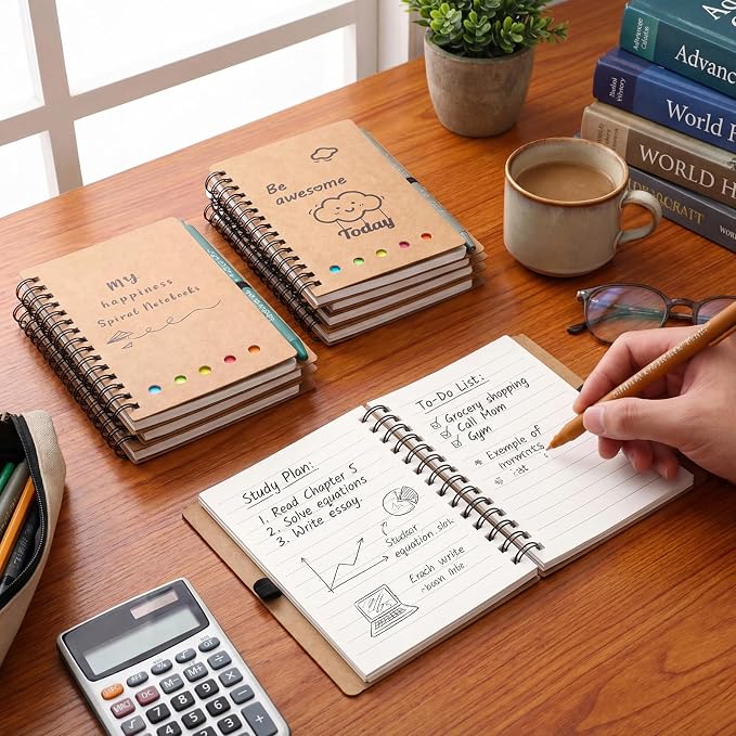 Resurhang 32 Set Back to School Gifts Bulk Teacher Appreciation Inspirational Notebooks Mini Journals with Pens Thank You Gifts for Students Employee Coworker Staff Office Supplies