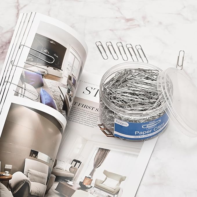 Jumbo Paper Clips,Large PaperClips,320Pcs Paper Clip for School and Office.