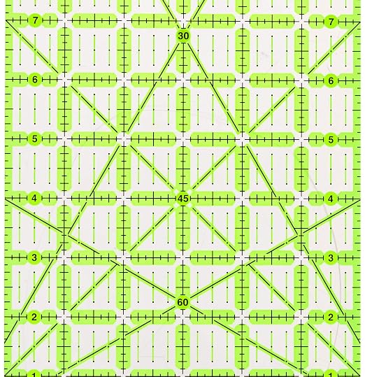 Omnigrip 6" x 24" Non-Slip Rectangle Quilting Ruler by Omnigrid | By Omnigrid, Sewing and Quilting Supplies