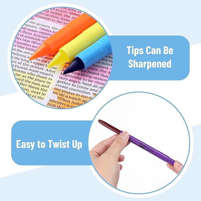 Mr. Pen- No Bleed Gel Highlighters, Vibrant Colors, 8 Pack | Bible Highlighters and Pens No Bleed, Bible Markers for Study, Journaling, School Supplies and Accessories