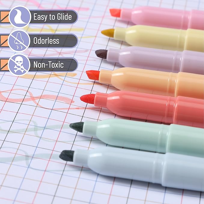 Mr. Pen- Highlighters, 28 Pack, Highlighters Assorted Colors | Colored Highlighters, Highlighter Pen, Highlighter Set, Colorful Highlighters, Assorted Highlighters