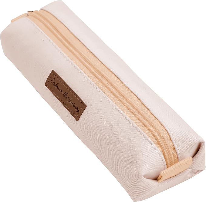Mr. Pen- Cute Pencil Case Pouch, Multipurpose Canvas Bible Pencil Pouch | Smooth Zipper, Premium Material, Neat Stitches, Ideal for Stationery, Cosmetics, Electronics, School, Office, Travel