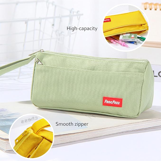 45PCS Morandi Color School Supplies Set with Notebook, Gel Ink Rollerball Pens, Pencil Cas, ID Badge Holder, fluorescent pens,Pencil, Erasers, Clip, tape measure, pen core