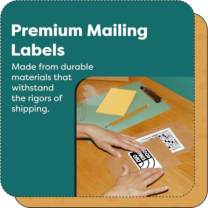 4x6 Shipping Labels, Direct Thermal Labels, DYMO 4XL 1744907 | Return Address Labels for Mailing, Packages - Compatible with Zebra, Rollo Printers - (2200 Count, 10 Rolls, Not 5XL)