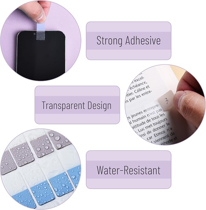 Mr. Pen- Sticky Index Tabs, 480 Pcs, Pastel Sticky Tabs for Notebooks | Page Markers, Page Tabs for Binders, Page Tabs Sticky Tabs for Books, Notebook Tabs, Book Sticky Tabs for Notebooks