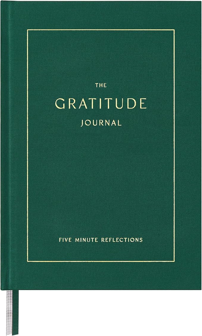 And Per Se Gratitude Journal – 5 Minute Daily Practice for Women with Prompts & Quotes – Undated Mindfulness & Happiness Notebook (Forest Green)