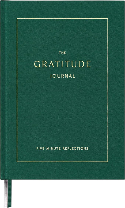 And Per Se Gratitude Journal – 5 Minute Daily Practice for Women with Prompts & Quotes – Undated Mindfulness & Happiness Notebook (Forest Green)