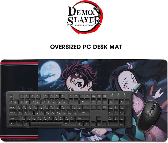 Solo Leveling Large Gaming Mouse Pad 31"x15" XL Computer Desk Mat, Anime | Oversized 31x15in Solo Leveling anime gaming mouse pad, smooth fabric top, stitched edges, non-slip rubber base.