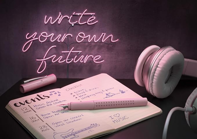 Faber-Castell Fountain pen Grip 2010 B rose shadows