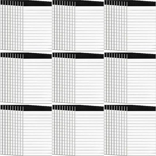 PerKoop 100 Pack Small Note Pads 4 x 6 Inch Lined Notepad Mini Memo Legal Pads with 30 Sheets Refills for Taking Notes Office School Supplies