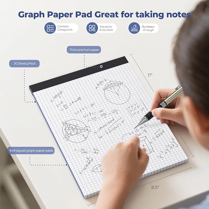 Nicpro 16PCS Drafting Tool Geometry Set with 12'' Architectural Scale Ruler | Complete Geometry Drawing Kit, Mechanical Pencils 0.5, 0.7, 0.9 & 2mm, Lead Refills, Graph Paper, for Engineers Students