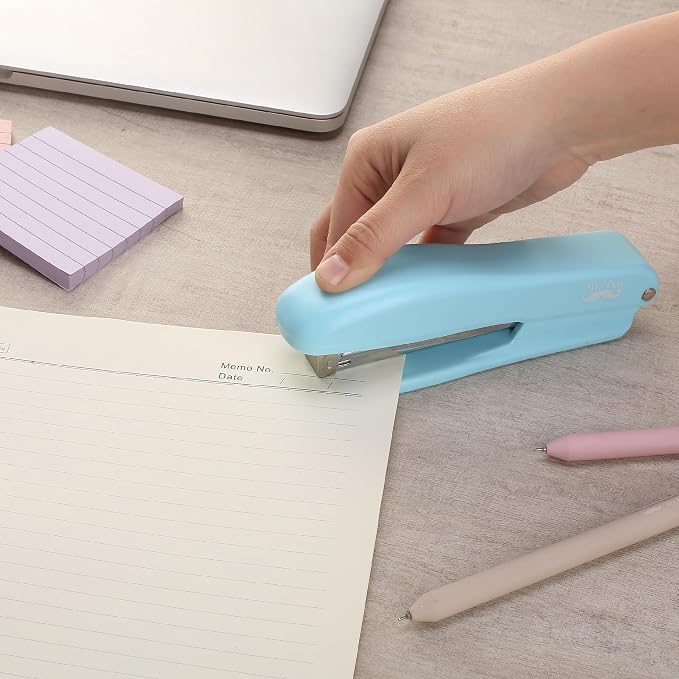 Mr. Pen- Office Stapler with Staples, 2 Pack, 200 Staples 1/4" | 20 Sheet Capacity, Desktop Stapler for Students, Office Supplies, Ergonomic Design for Comfortable Use, Jam-Free