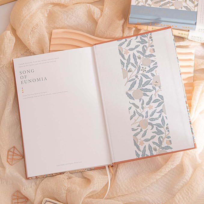 TIEFOSSI Aesthetic Lined Journal Notebook for Women Writing | A5 College Ruled Hardcover Notebook,100gsm 224 Pages-Thick Travel journals for writing ,for Work Organization, Note Taking