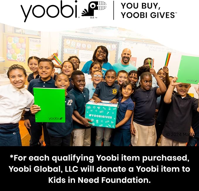 Yoobi Barbie X College Ruled Composition Notebook Set – 3-Pack of Kids 1 Subject Notebooks, Allover Print Designs – 100 Sheets Each, For School, Office & Home – 9.75” x 7.5”