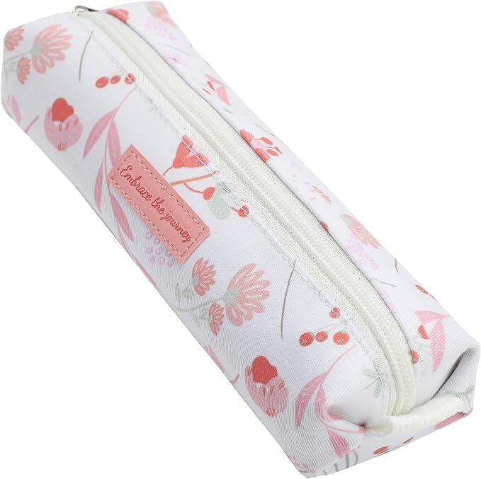 Mr. Pen- Cute Pencil Case Pouch, Multipurpose Canvas Bible Pencil Pouch | Smooth Zipper, Premium Material, Neat Stitches, Ideal for Stationery, Cosmetics, Electronics, School, Office, Travel