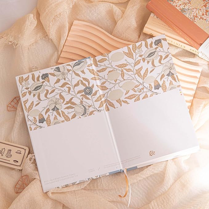 TIEFOSSI Aesthetic Lined Journal Notebook for Women Writing | A5 College Ruled Hardcover Notebook,100gsm 224 Pages-Thick Travel journals for writing ,for Work Organization, Note Taking