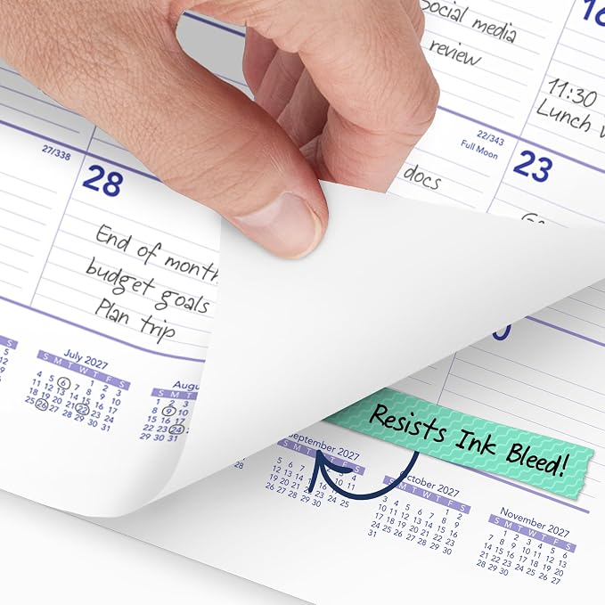 AT-A-GLANCE 2027 Wall Calendar, Monthly, 15" x 12" Planner, Ruled Daily Blocks (PM82827)