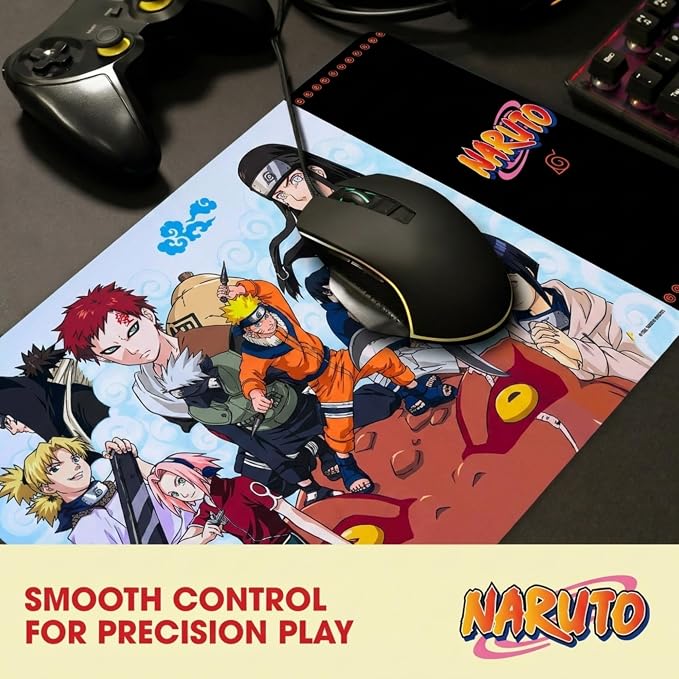 Solo Leveling Large Gaming Mouse Pad 31"x15" XL Computer Desk Mat, Anime | Oversized 31x15in Solo Leveling anime gaming mouse pad, smooth fabric top, stitched edges, non-slip rubber base.