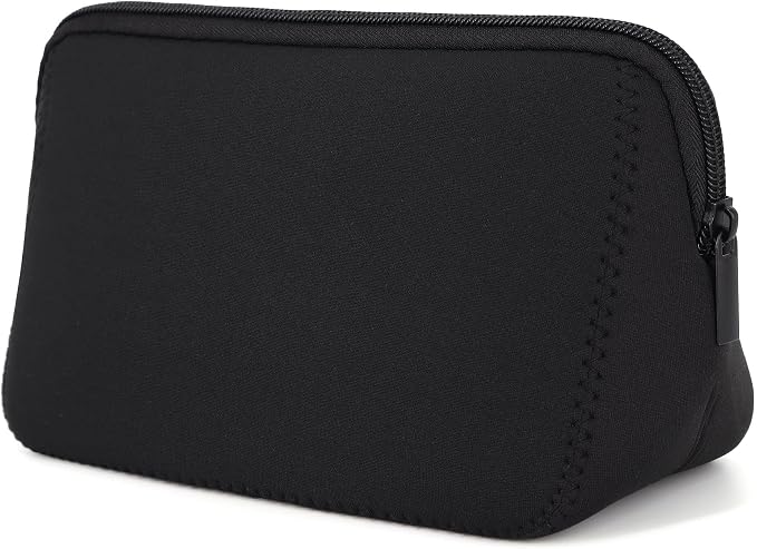 Cosmetic Bag Waterproof Neoprene Zipper Pouch Travel Portable Toiletry Makeup Bags Organizer Case for Women and Girls